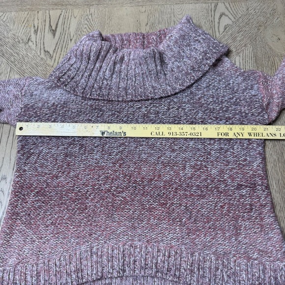 American‎ Eagle Outfitters Womens Small Pink Ombre Cowl Neck Pullover Sweater - Picture 6 of 9